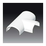 Taposócsatorna T-idom fedél LE40-hez 19mmx 40mmx alap+fedél műanyag fényesfehér LE KOPOS